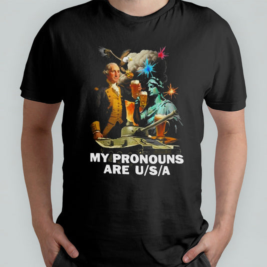 My Pronouns Are Usa T-shirt