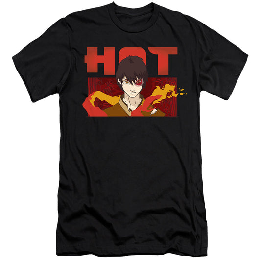Avatar The Last Airbender Hot Zuko Premium Bella Canvas Slim Fit Mens T Shirt Black