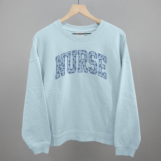 Nurse Floral Block Arch