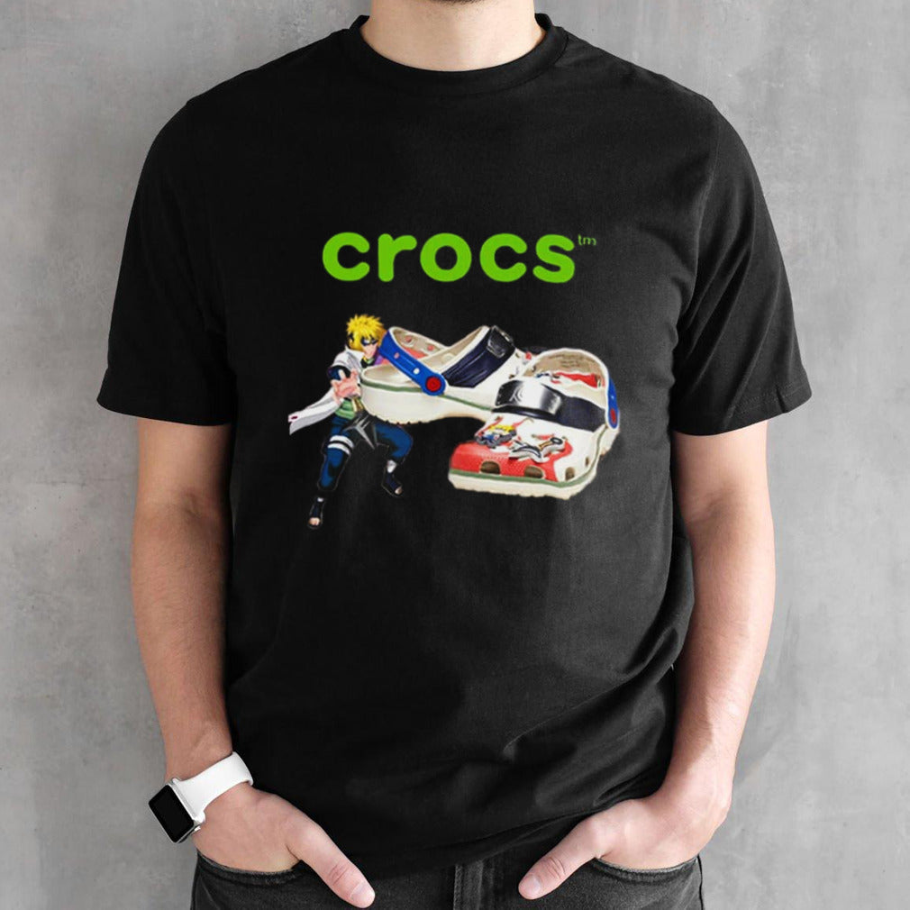 Naruto X Crocs Clog Minato Releasing June 6th 2024 Unisex Sneaker T-Shirt