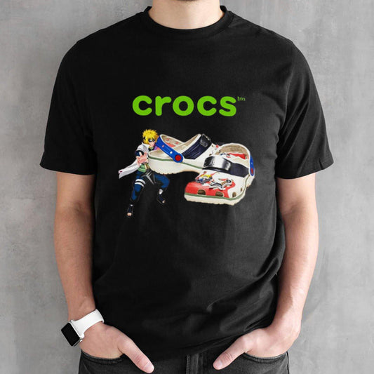 Naruto X Crocs Clog Minato Releasing June 6th 2024 Unisex Sneaker T-Shirt