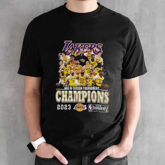 Nba In-season Tournament Champions 2023 Los Angeles Lakers T-shirts