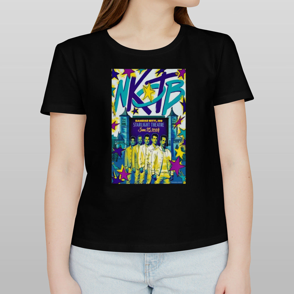New Kids On The Block Tour In Kansas City MO On June 25 2024 Poster Shirt