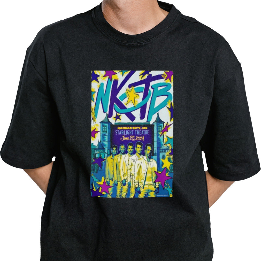 New Kids On The Block Tour In Kansas City MO On June 25 2024 Poster Shirt