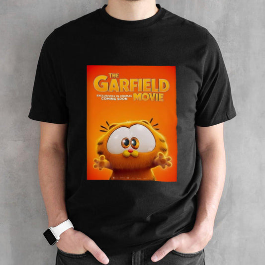 New The Garfield Movie Poster Featuring Baby Garfield Releasing In Theaters On May 24 Shirts