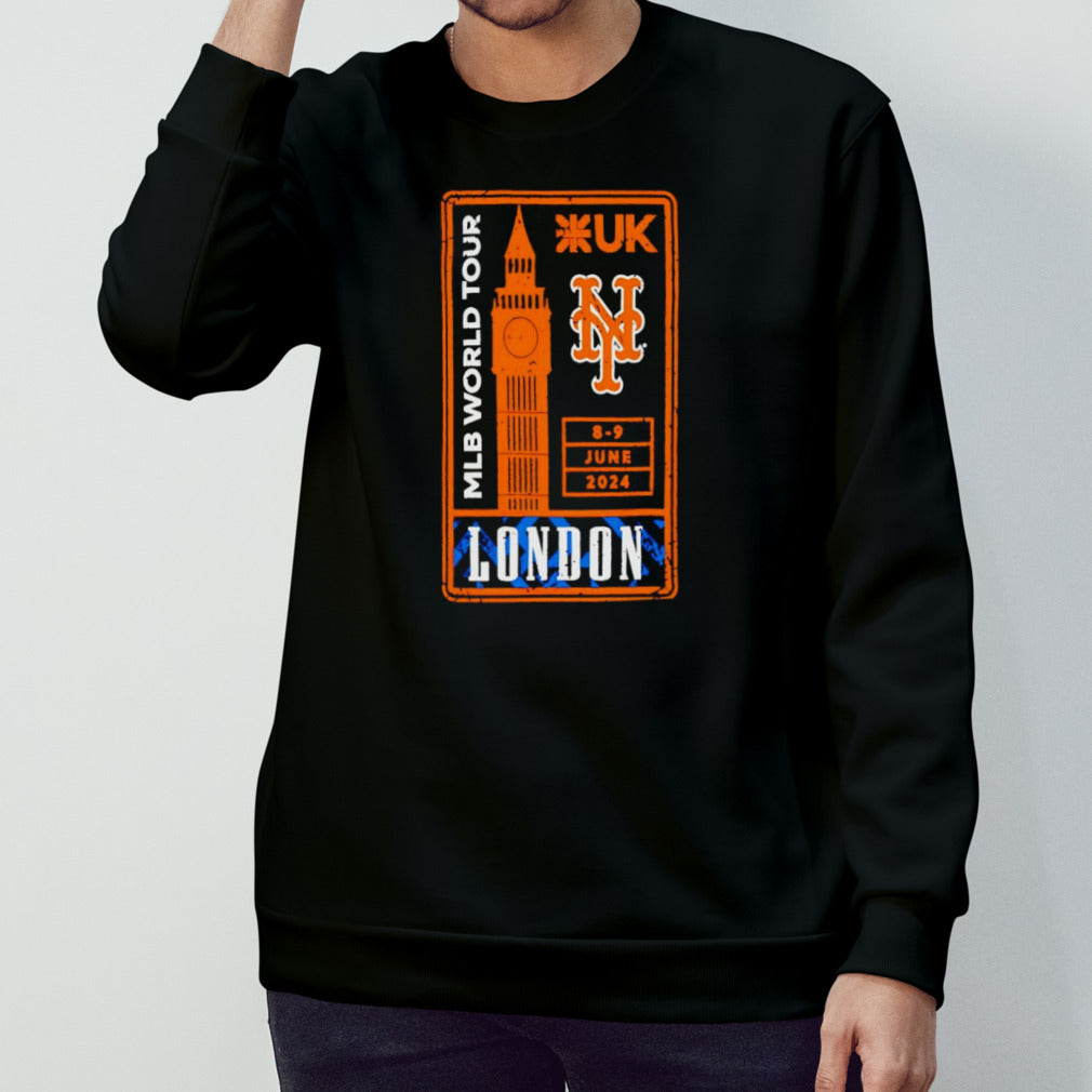 New York Mets 2024 MLB World Tour UK London Series shirt
