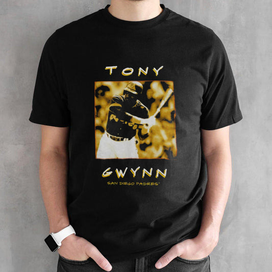 Nice vintage logo san diego padres tony gwynn shirts
