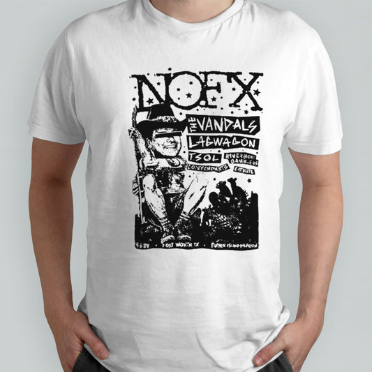 Nofx Tour In Fort Worth Tx April 6 2024 T-shirts