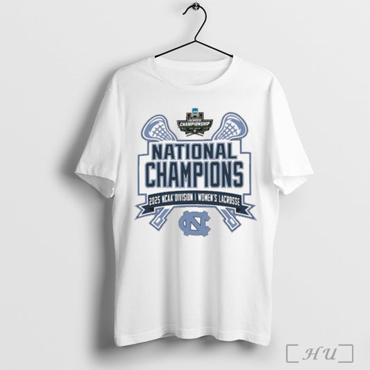 North Carolina Tar Heels 2025 Ncaa Division I Womens Lacrosse National Champions T Shirts Sweatshirt