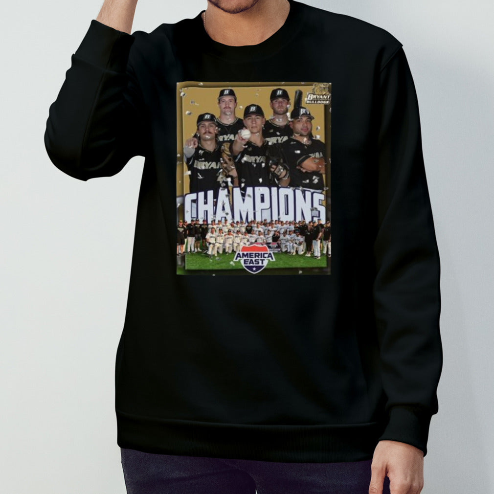 Official Bryant Bulldogs 2024 America East Baseball Tournament Champions Shirt