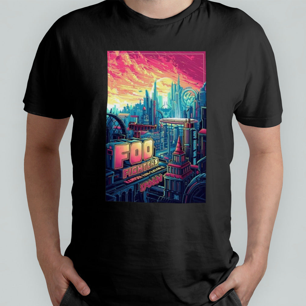 Official Foo Fighters Tour In Glasgow, Scotland On June 17 2024 Poster Shirt