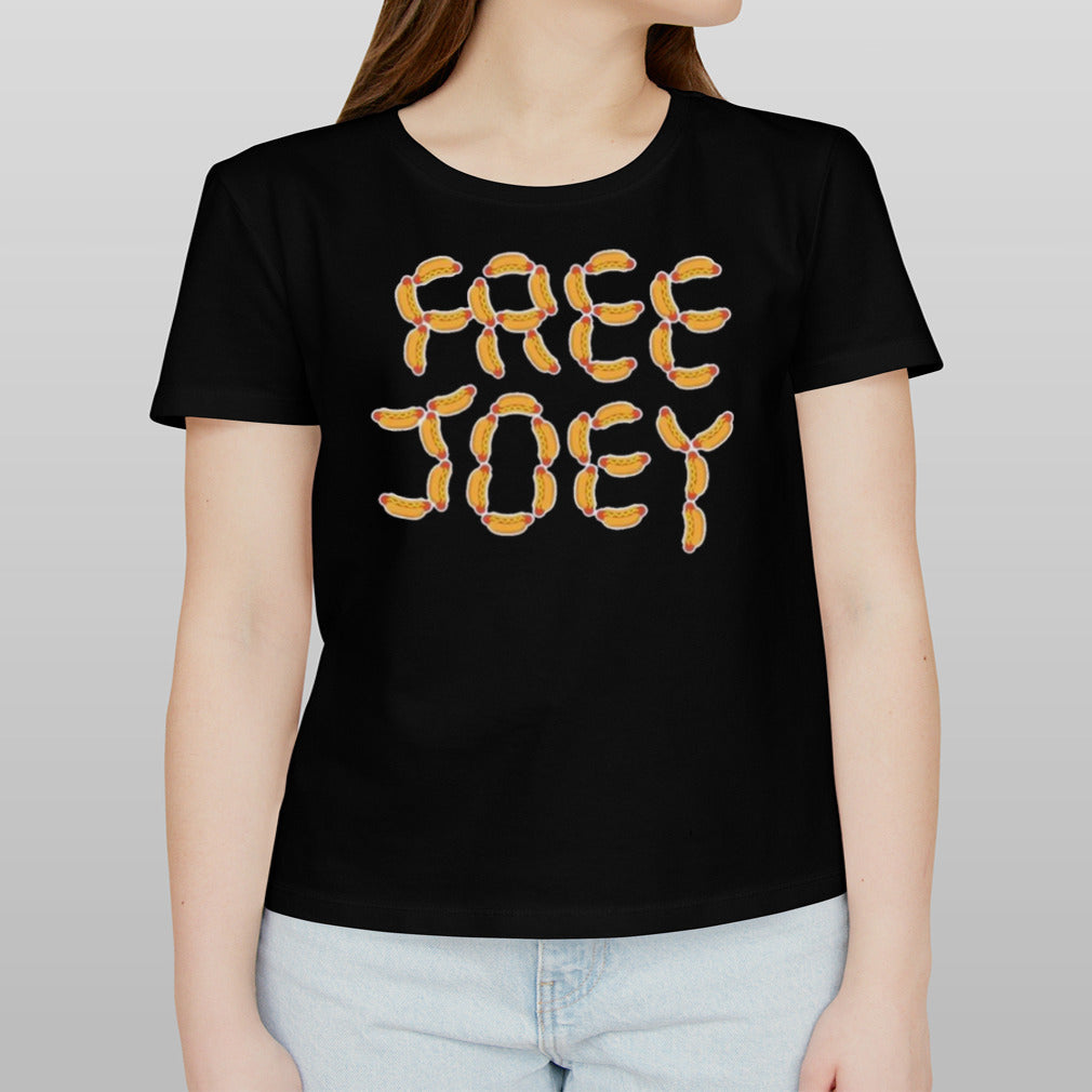 Official Free Joey Chestnut Hot Dog Shirt