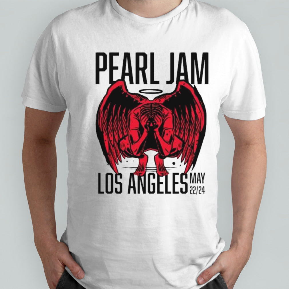 Official Pearl Jam Los Angeles May 22 2024 Tour Shirt