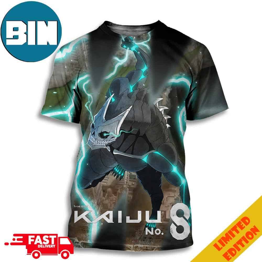 Official Poster For Kaiju No 8 Anime Scheduled For April 13 3D Unisex T-Shirts