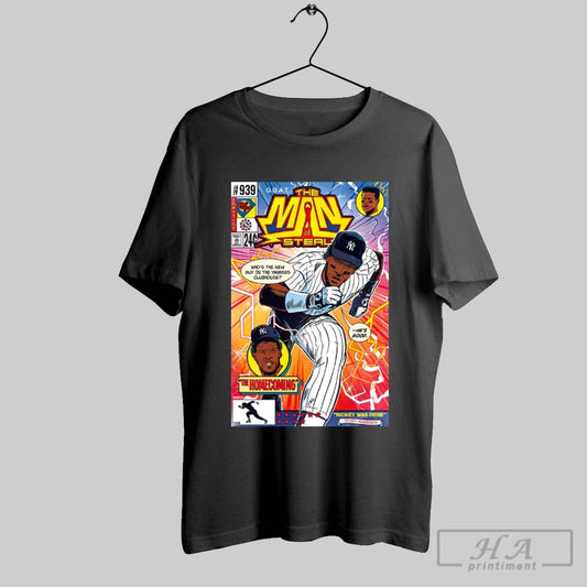 Official Rickey Henderson Pop Fly The Man Of Steal 2025 Poster Shirt