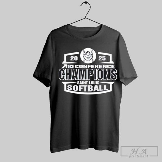 Official Saint Louis Softball 2025 A10 Conference Champions Shirt