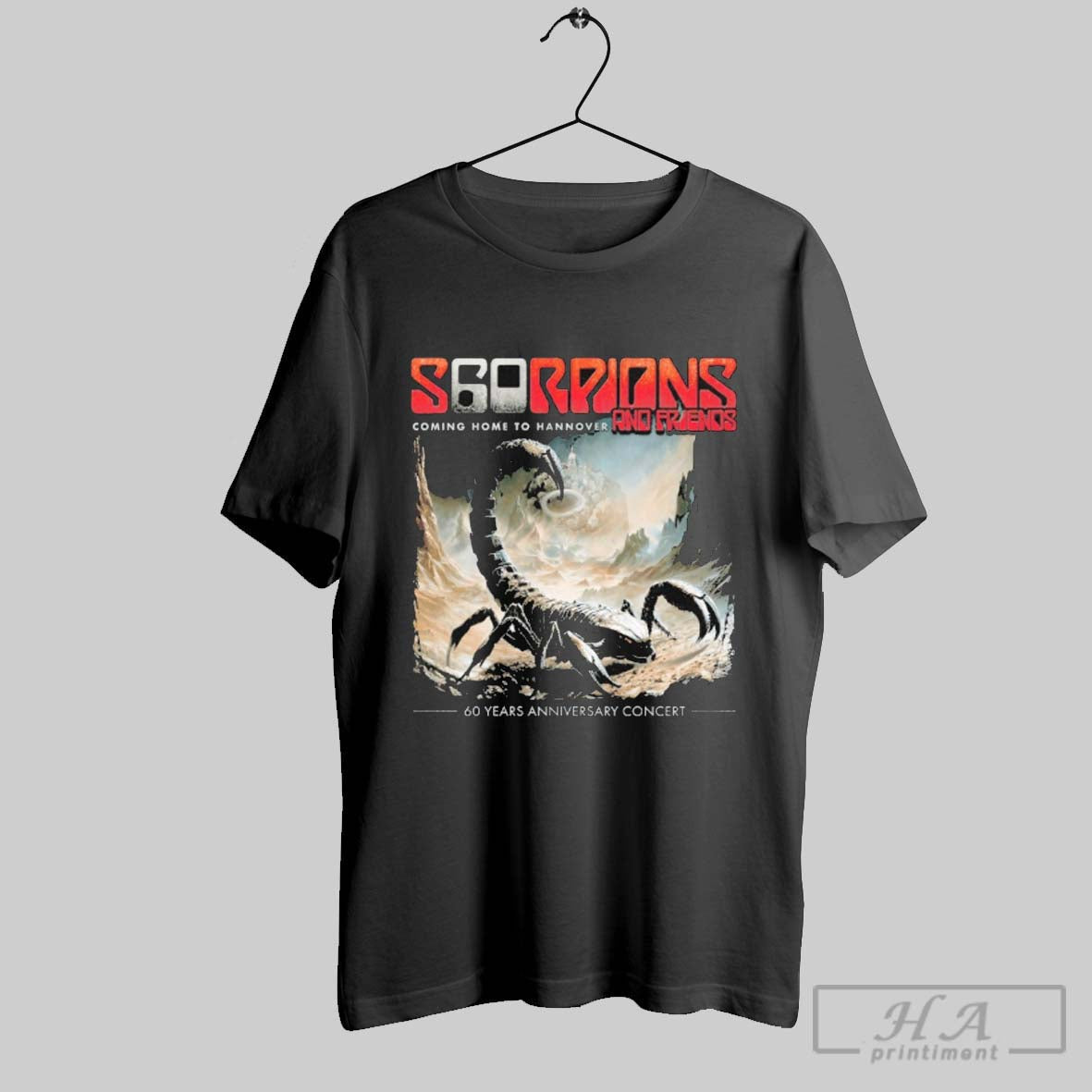 Official Scorpions Coming Home To Hannover 2025 Shirt