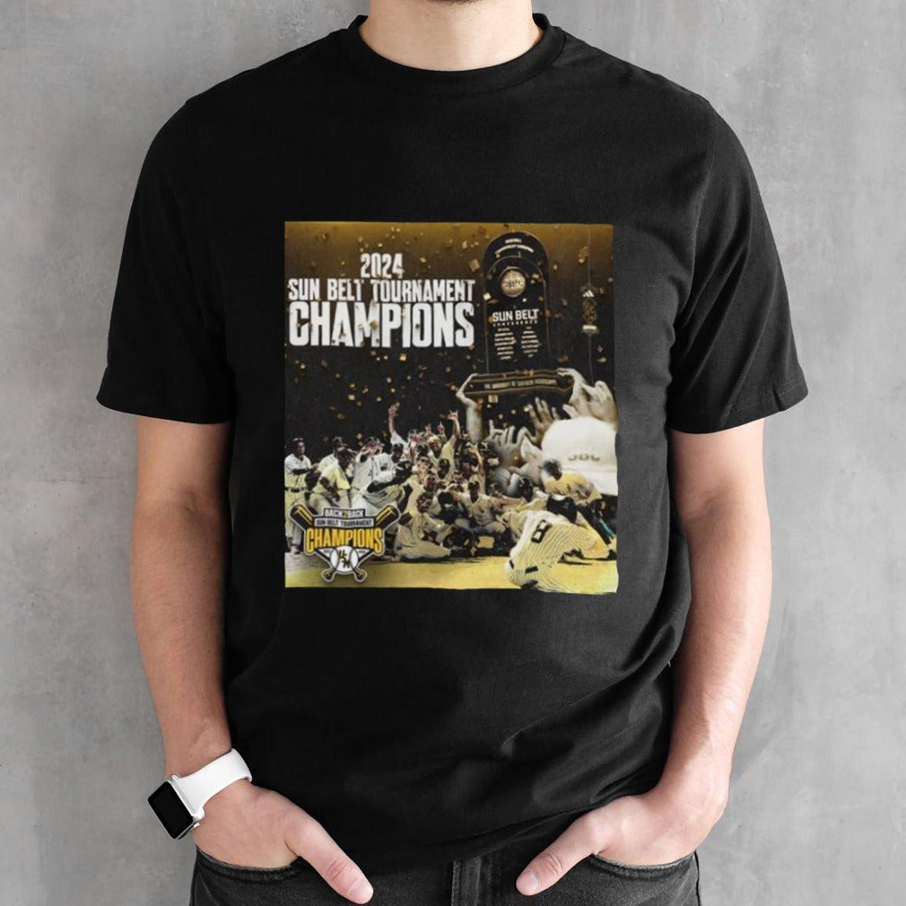 Official Southern Mississippi Baseball 2024 SBC Conference Tournament Champions Shirt