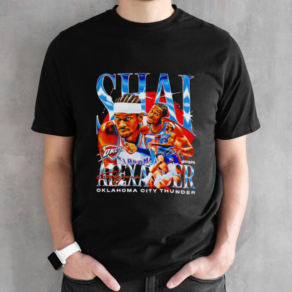 Oklahoma City Thunder Shai Gilgeous-Alexander vintage shirt