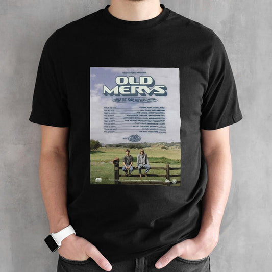Old Mervs Australia Tour 2024 Schedule List Date shirt