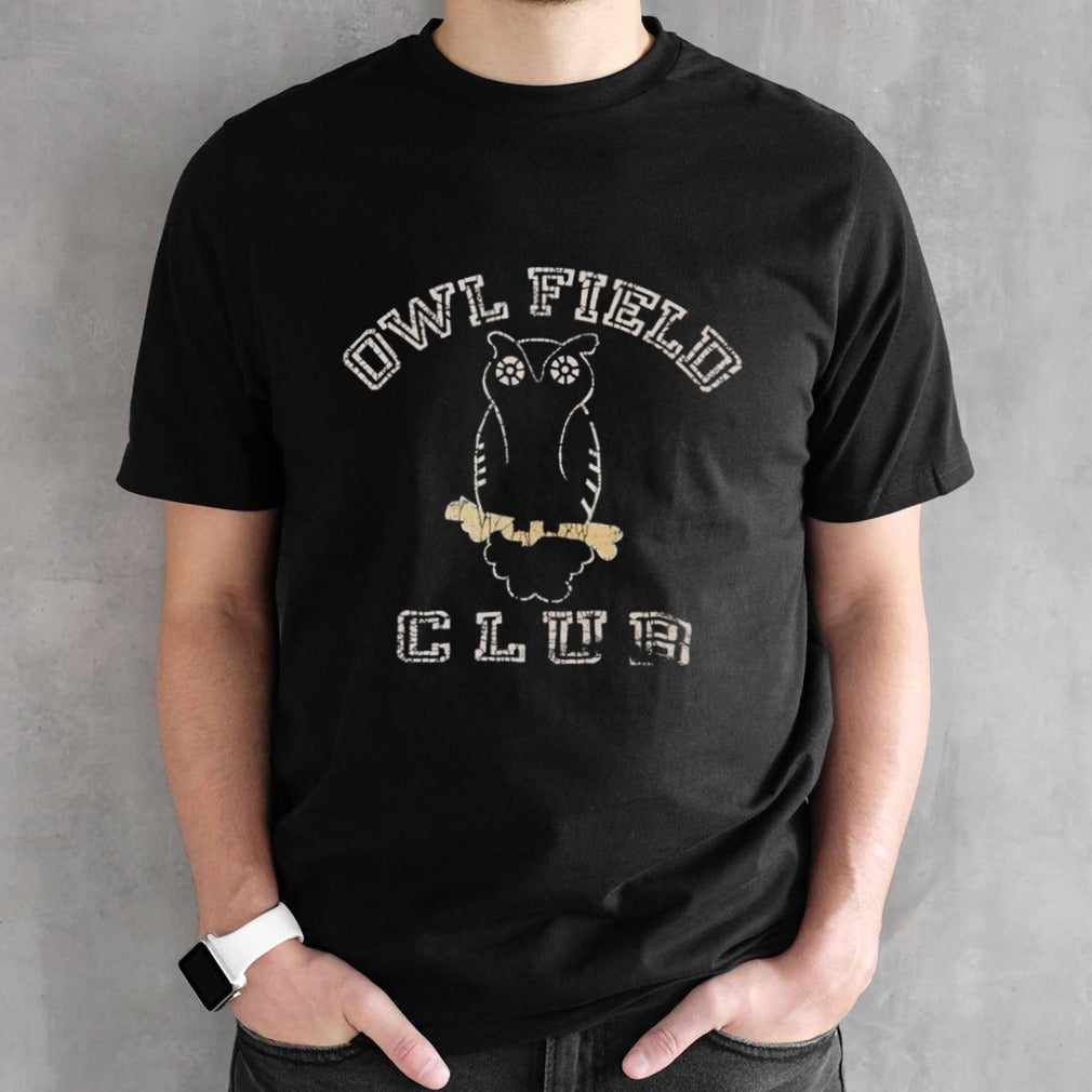 Owl Field Club logo vintage shirts