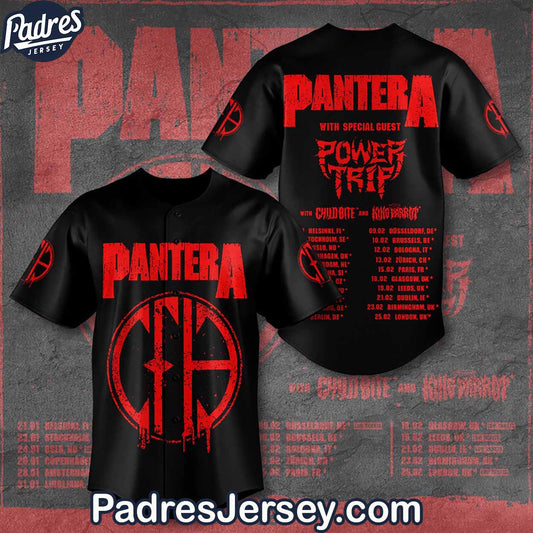 Pantera Band Baseball Jersey Outfit - Padres Jersey Oasis: Elevate Your Baseball Style Game