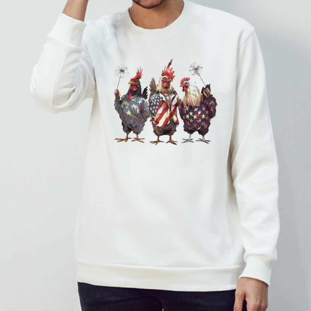 Patriotic USA Chicken 4th Of July 2024 Vintage Shirt