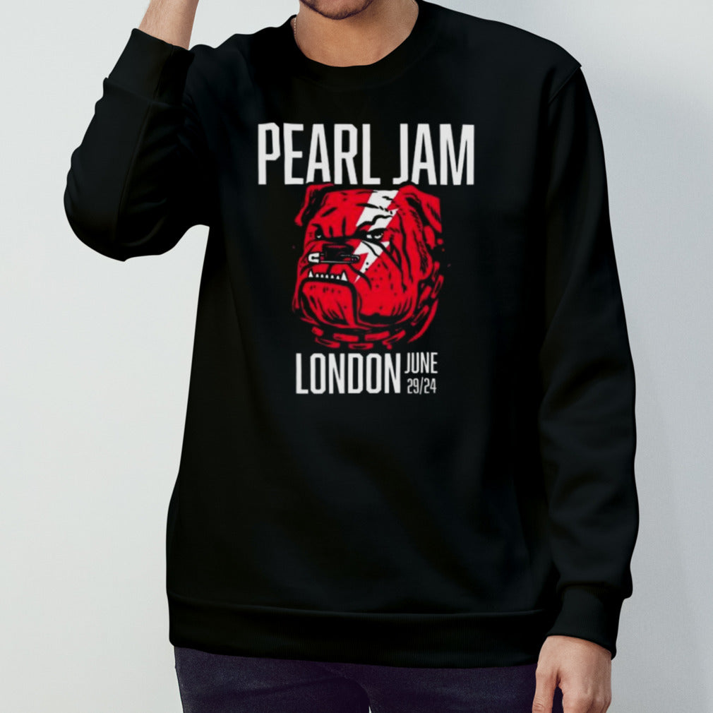 Pearl Jam June 29 2024 Tour London,UK Tottenham Hotspur Stadium shirt