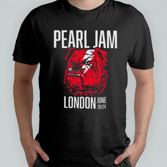 Pearl Jam June 29 2024 Tour London,UK Tottenham Hotspur Stadium shirt