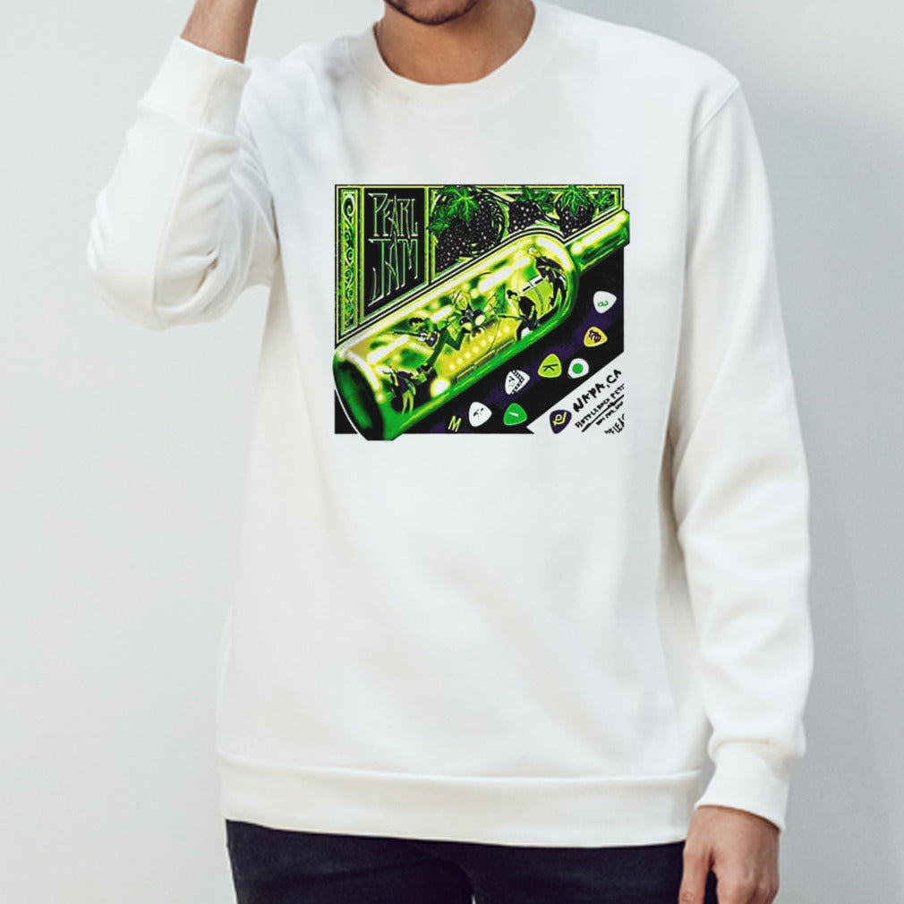 Pearl Jam May 25 Event Art By Brad Klausen BottleRock Napa Valley Fest Time Dark Matter World Tour 2024 shirt