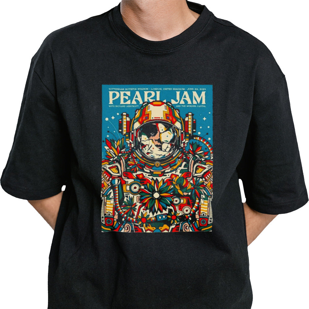 Pearl Jam With Richard Ashcroft And The Murder Capital Tottenham Hotspur Stadium London United Kingdom June 29 2024 Poster Shirt