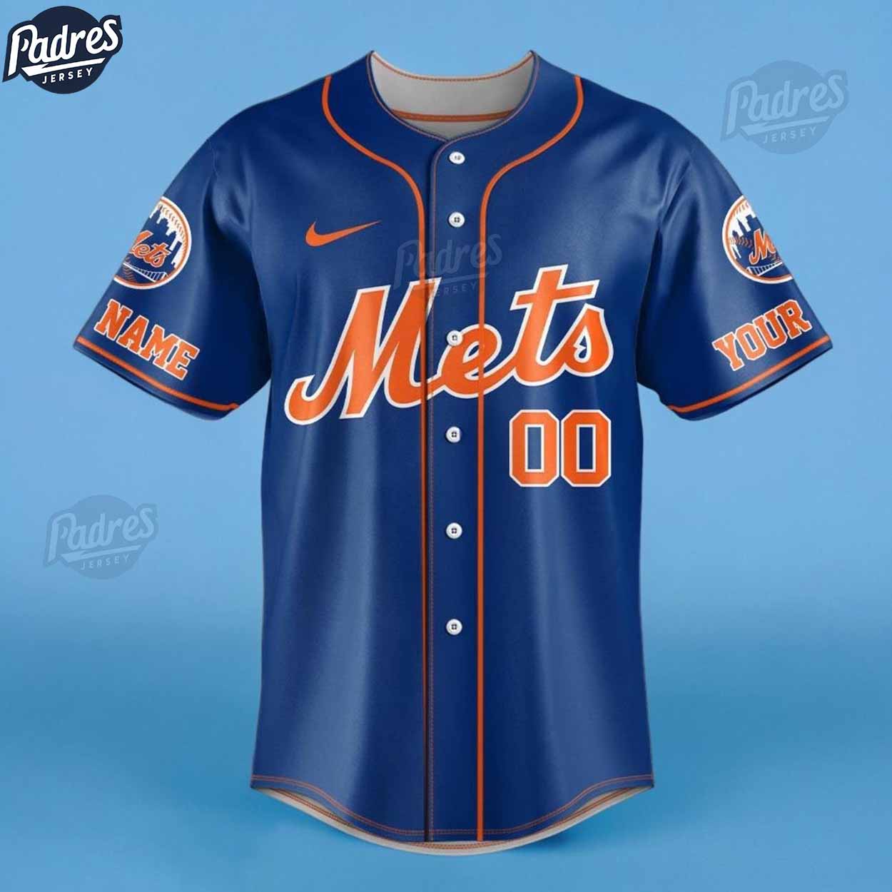Personalized New York Mets Baseball Jersey - Padres Jersey Oasis: Elevate Your Baseball Style Game