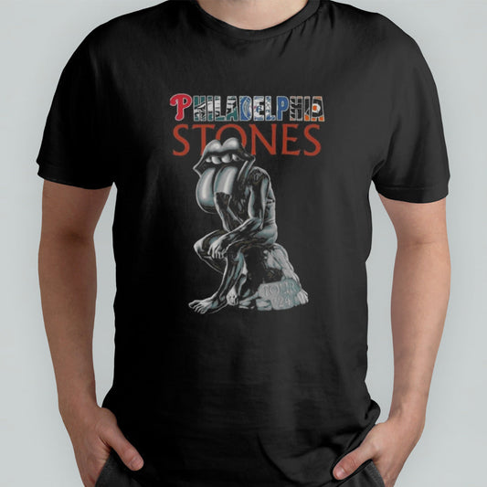 Philadelphia Sports Teams The Rolling Band Tour 2024 T-shirt