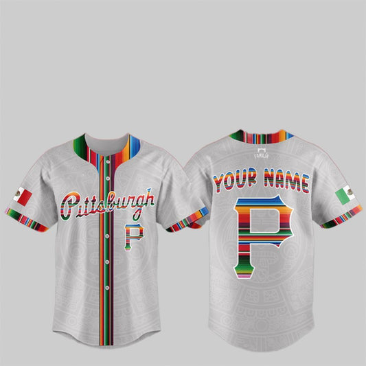 Pirates Mexican Heritage Night Jersey 2025 - Grishko.com