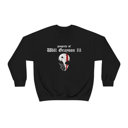 Property of Will Grayson III Double Sided Sweatshirt, Devil's Night Hoodie, The Four Horsemen Shirt, Penelope Douglas Merch, Booktok Unisex Sweater