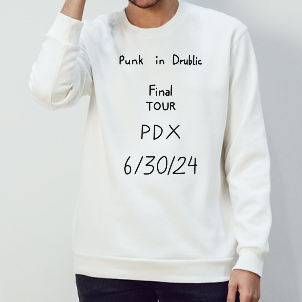Punk in drublic final tour pdx 6 30 24 shirt