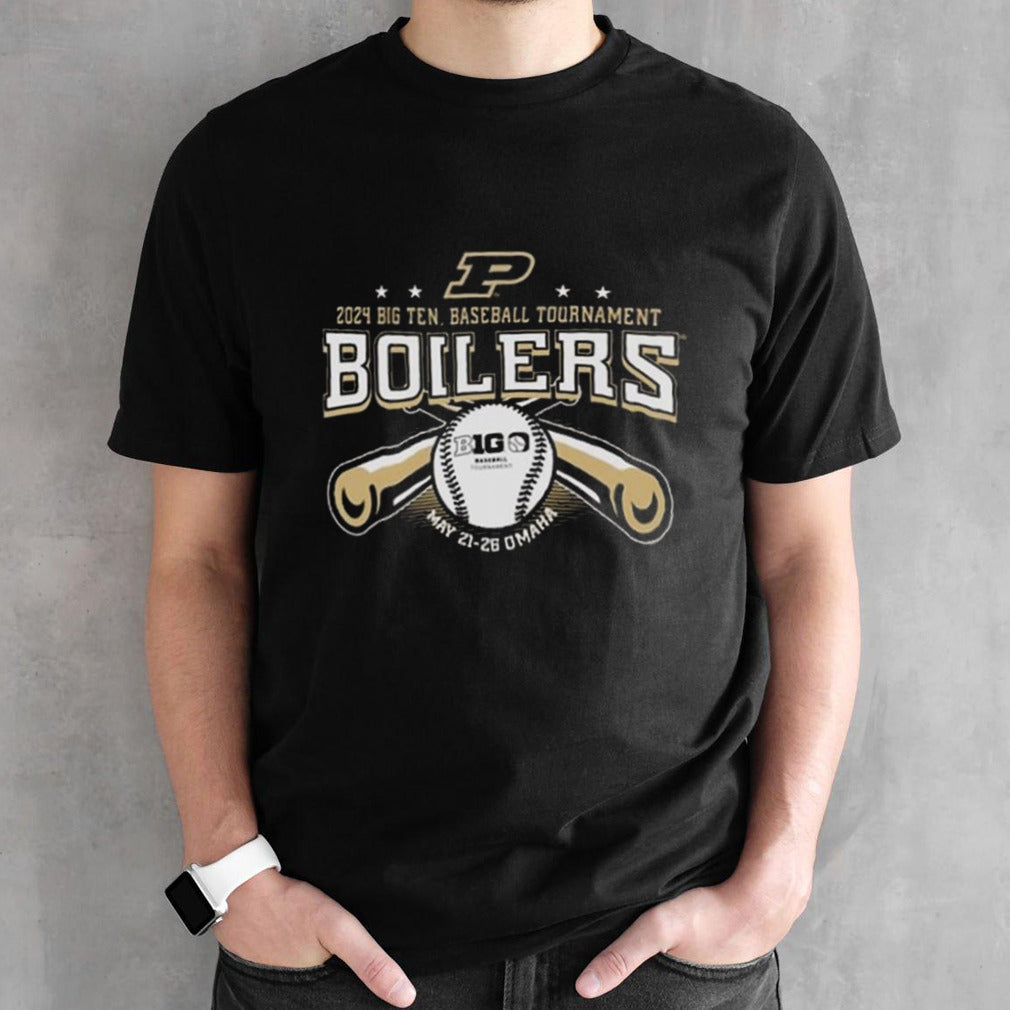 Purdue Boilermakers Big 10 Baseball Tournament May 21-26 Omaha T-Shirt