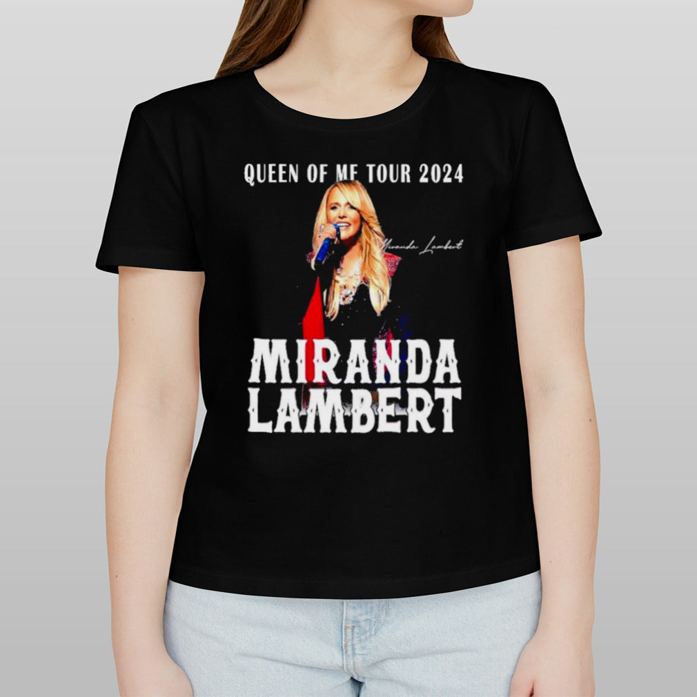 Queen Of Me Tour 2024 Miranda Lambert Signature shirt