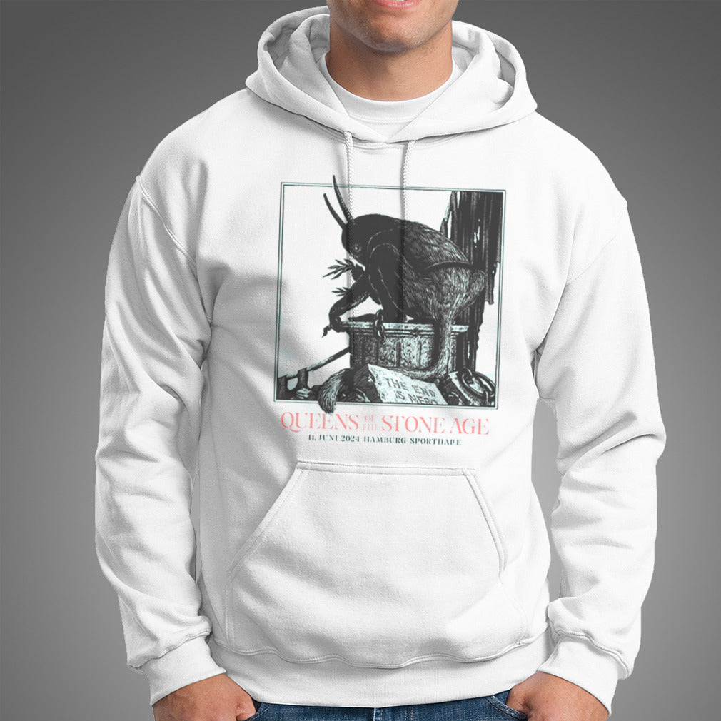 Queens Of The Stone Age 11 June 2024 Sporthalle Hamburg By Phillip Janta The End Is Nero Tour Merchandise T Shirt