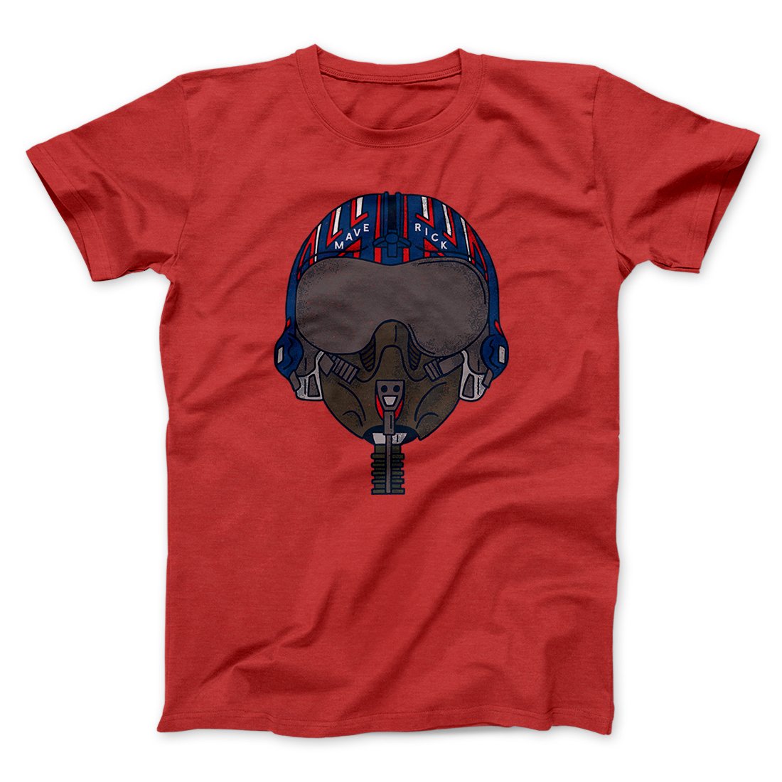 Maverick Helmet Funny Movie Men/Unisex T-Shirt