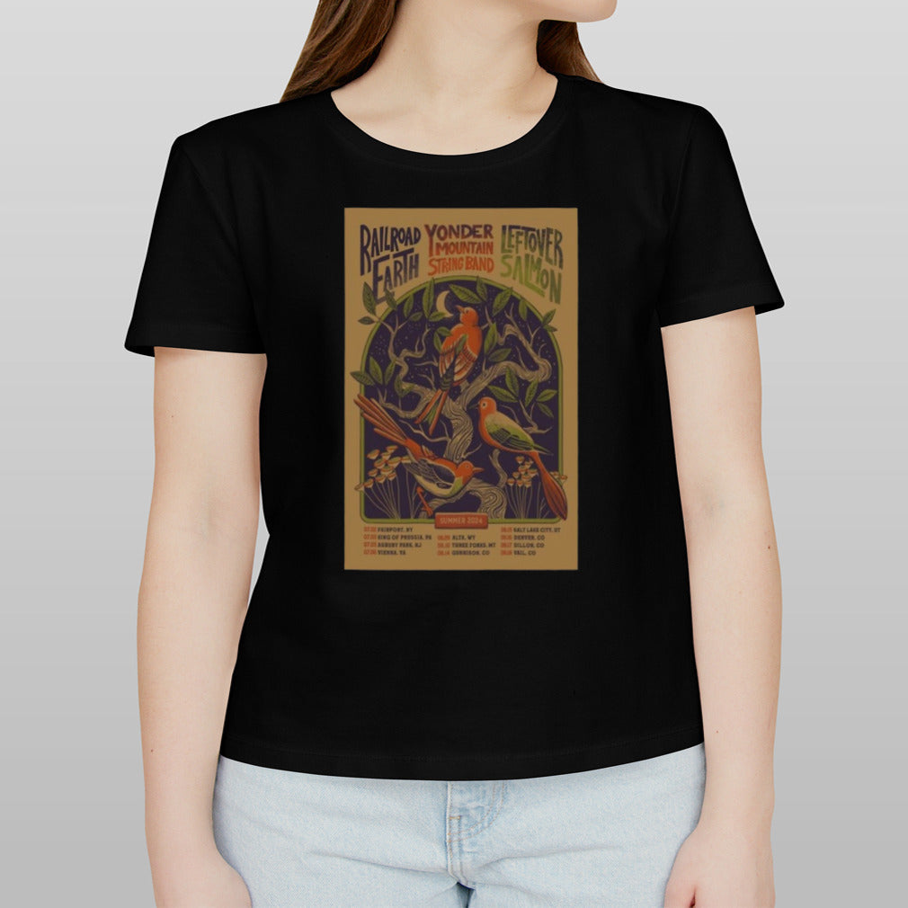 Railroad Earth Tour Summer 2024 Poster Shirt