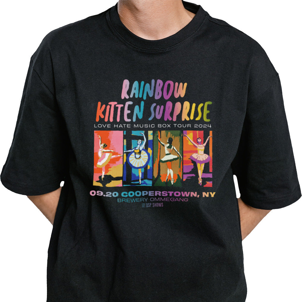 Rainbow Kitten Surprise Love Hate Music Box Tour 2024 shirt