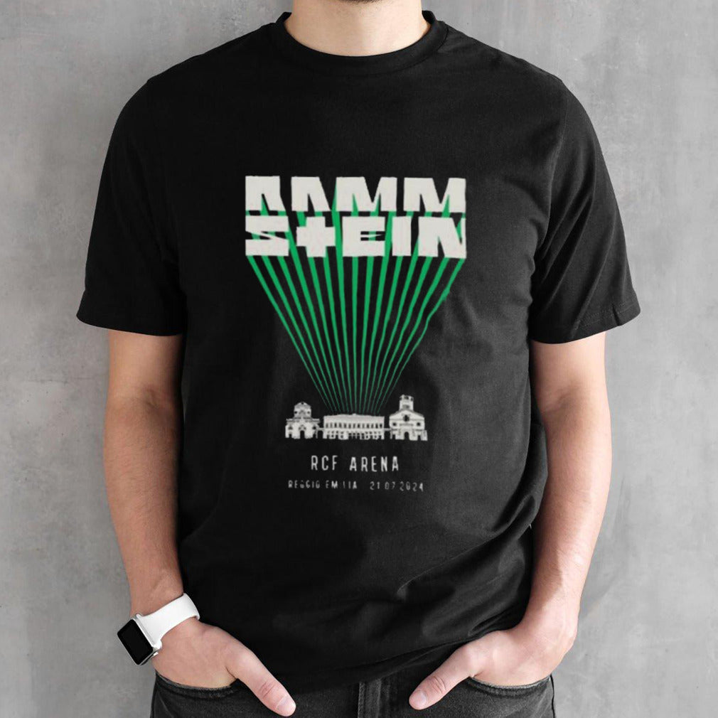 Rammstein Europe Stadium Tour RCF Arena, Reggio Emilia 2024 Event shirt