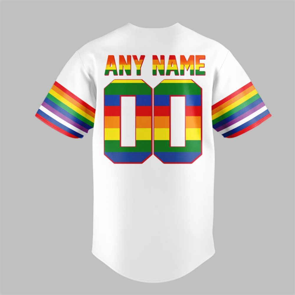 Rangers Love Is Love Pride Night 2025 Baseball Jersey - Grishko.com