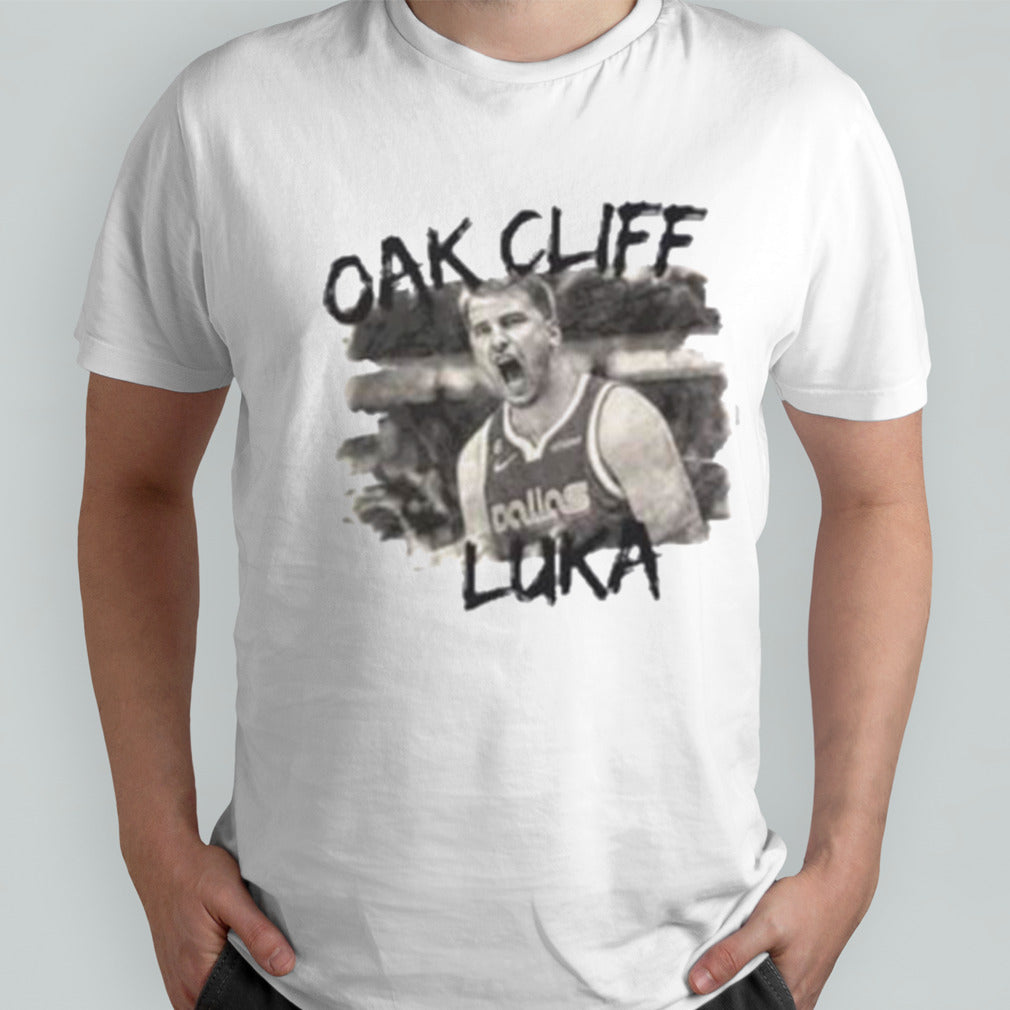 Rare Vintage NBA Oak Cliff Dallas Mavericks Luka Doncic Shirt