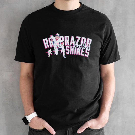 Razor Shines vintage baseball shirt