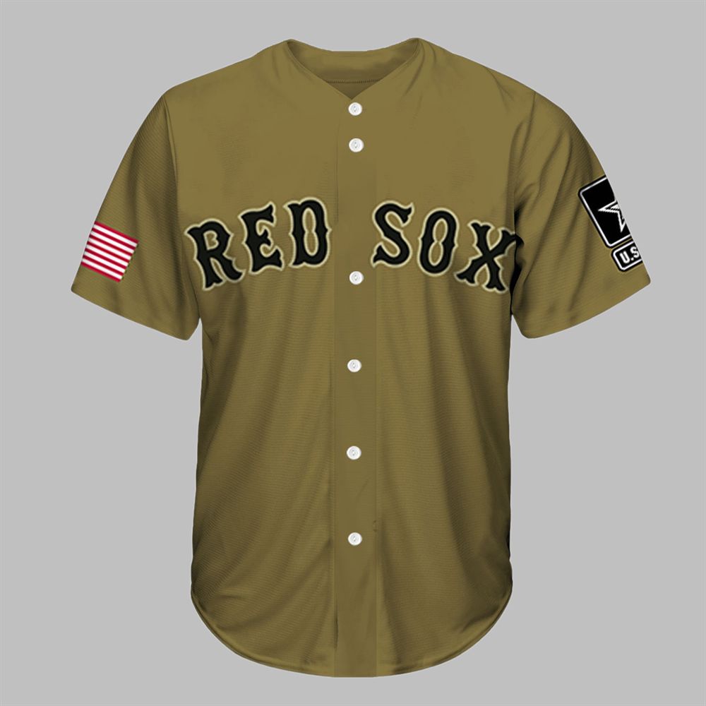 Red Sox Military Appreciation Night 2025 Jersey - Grishko.com