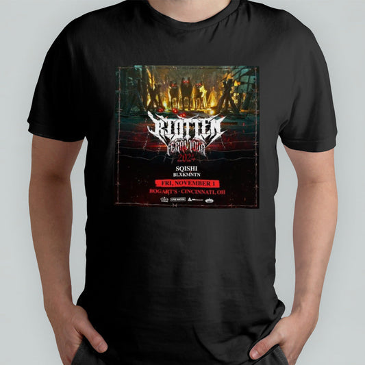 Redteen Feral Tour 2024 Sqlite Blxk Mntn Fri November 1 Bogartâ€™s Cincinnati Og Shirt
