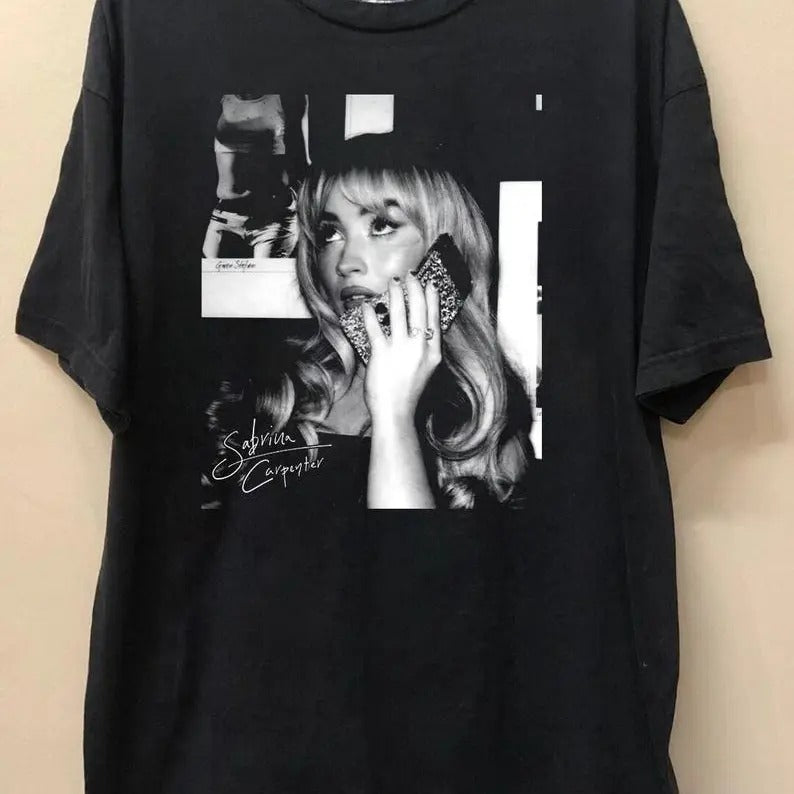Retro 90s Sabriinaa Carpenter T-Shirt, Retro Bootleg Rap Tee, Sabri 2024 Tour T-shirt, Tour Concert Shirt, Sabri Fan Gift for Men Women Menswear Top