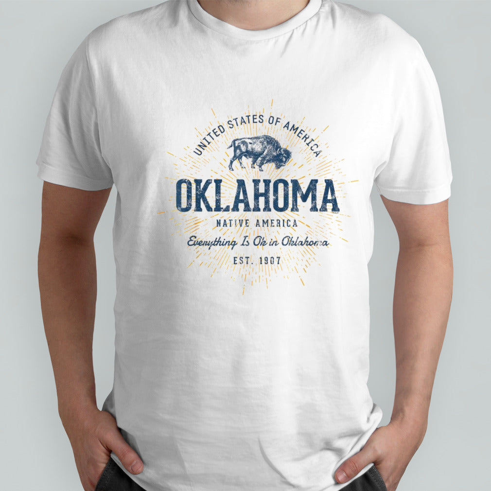 Retro Vintage State Of Oklahoma shirt